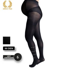 maternity tights with leg support - 60 den 2