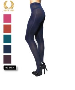 colored tights  80den blue