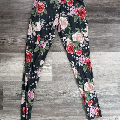 Ethika Size S Lounge Pants Floral Emo Gothic Style