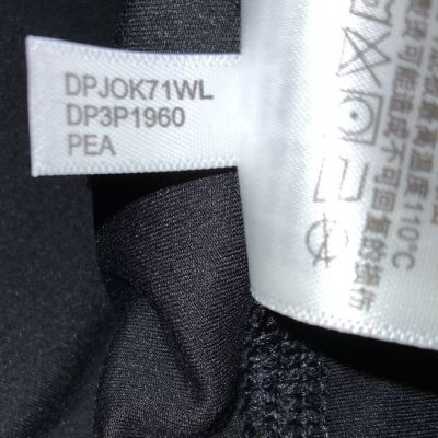 DKNY Outline Logo-Print High Waist 7/8 Leggings, style# DP3PP1960, size XS, Pea