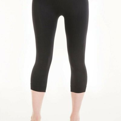 Connection18 Women,s NEW Seamless Black High Waist Stretch Yoga Style Leggings S