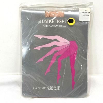Rochelle Lustre Dance Ballet Tights Theatrical Pink Adult Medium 2992