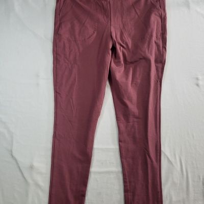 Torrid Leggings Womens Size 2 Pink Rose Casual Ankle Length Pockets