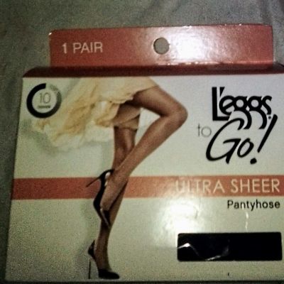 Leggs To Go! Ultra Sheer Pantyhose - Tall - Coffee - Sheer Toe