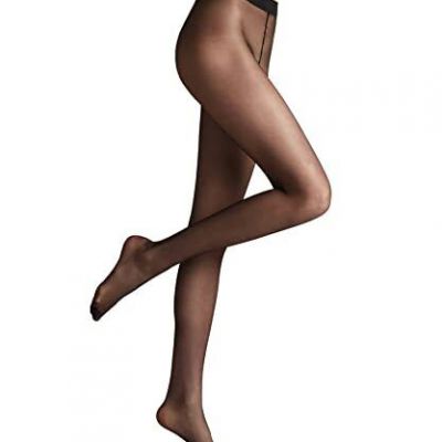 Women's Seidenglatt Tights Ultra Sheer 15 Denier Stockings for Women Black Bl...