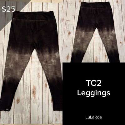 LuLaRoe NEW Leggings TC2 (Tall & Curvy 2) Buttery Soft Sz 18+ Print
