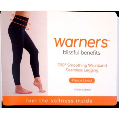 Blissful Benefits by Warner's Women's Footless Fleece Lined Tights 2X/3X