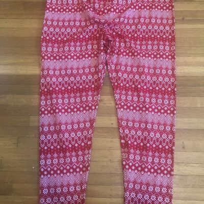 Style & Co Women's Leggings Red/White Size:XX-Large NEW/NWT