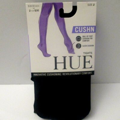 Hue tights Cushioned opaque tights 1 pair ~Size 2 Black