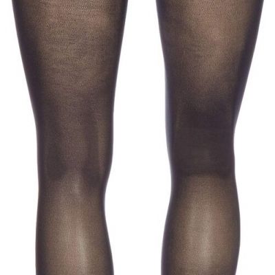 HUE 299530 Opaque Tights with Control Top 2-Pack, Navy/Black, Size 03