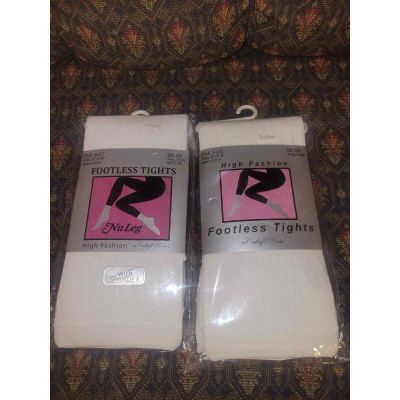 Nu leg footless tights one size 5'-5'9