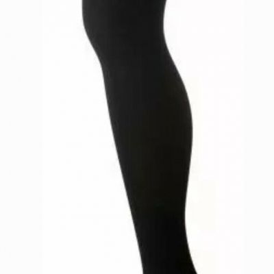 HUE Women's Super Opaque Tights with  Control Top  Black Size 1 E1914