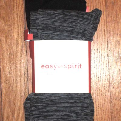 NWT Women's 2 Pack Size Small Easy Spirit Footless Fleece Lined Tights
