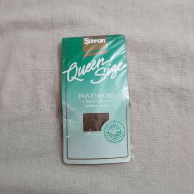 Sav-On Queen Size reinforced pantyhose