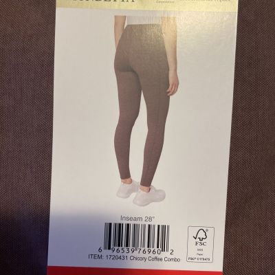 Mondetta  Leggings Women's High Waist Active w/Side Pockets,  Sz. Medium