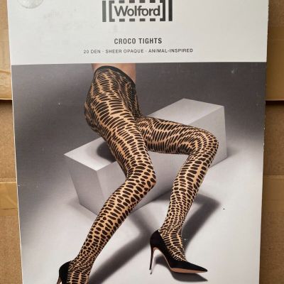 Wolford Croco Tights (Brand New)
