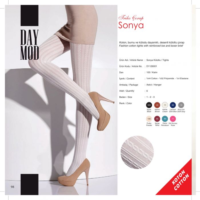 Day Mod Day-mod-fw1314-100  FW1314 | Pantyhose Library