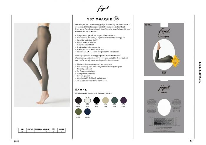 Fogal Fogal-basic-lookbook-2015-31  Basic Lookbook 2015 | Pantyhose Library