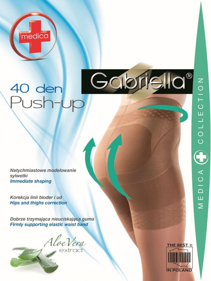 Gabriella Push-up-40den-alakformalo-harisnya  Solid Colour Tights 2017 | Pantyhose Library