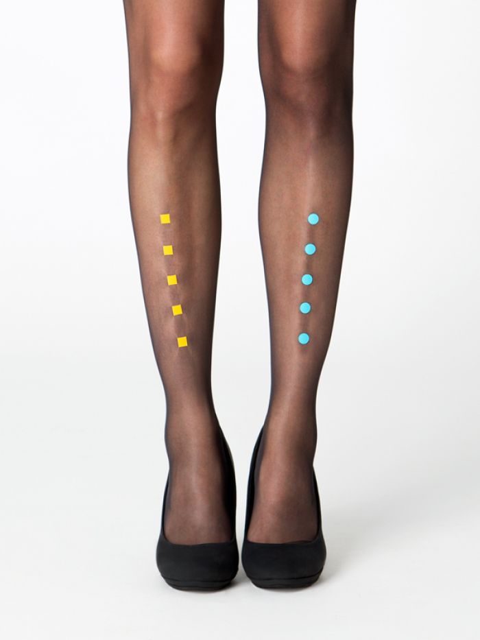 Virivee London-tights-yellow  Hosiery Collection 2017 | Pantyhose Library