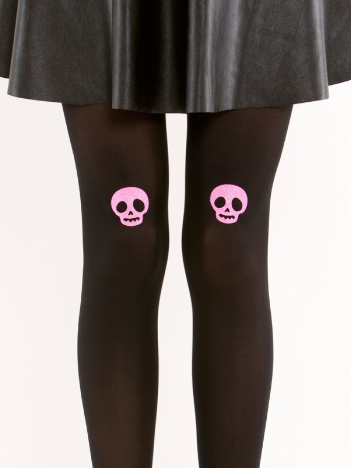 Virivee Pink-skull_2  Hosiery Collection 2017 | Pantyhose Library