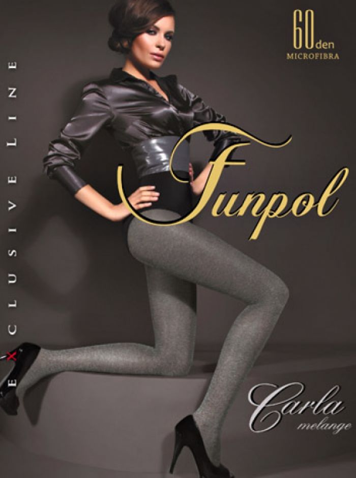 Funpol Rajstopy-carla-melange-60-den  Fancy Pantyhose 2017 | Pantyhose Library