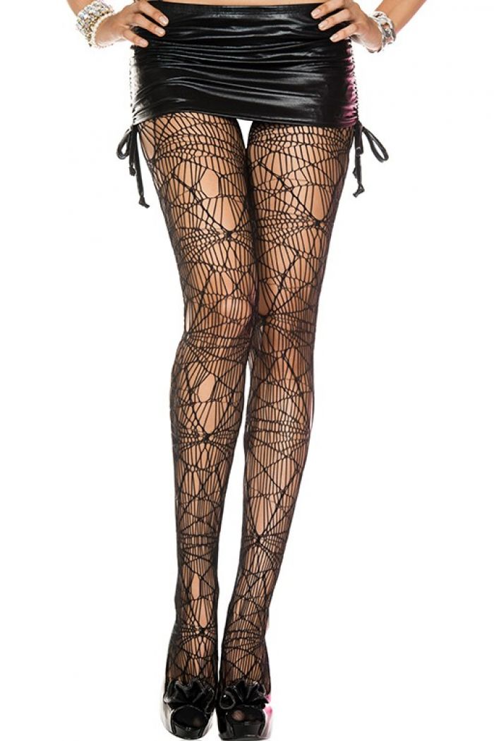 Music Legs Spider-web-spandex-pantyhose  Pantyhose Collection 2018 | Pantyhose Library