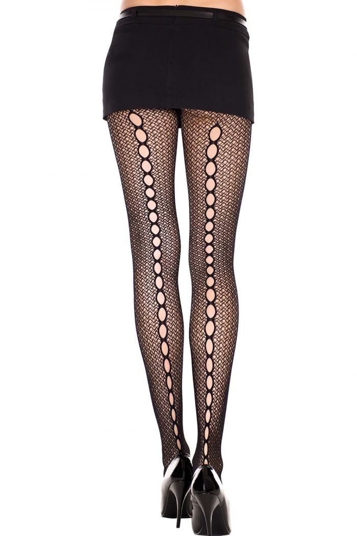 Music Legs Keyhole-backseam-crochet-spandex-pantyhose  Pantyhose Collection 2018 | Pantyhose Library