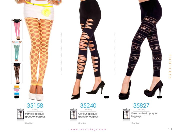 Music Legs Music Legs-hosiery Catalog 2019-119  Hosiery Catalog 2019 | Pantyhose Library