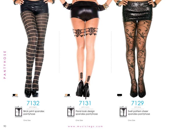 Music Legs Music Legs-hosiery Catalog 2019-90  Hosiery Catalog 2019 | Pantyhose Library