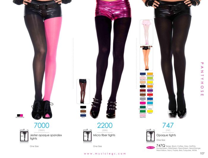 Music Legs Music Legs-hosiery Catalog 2019-107  Hosiery Catalog 2019 | Pantyhose Library