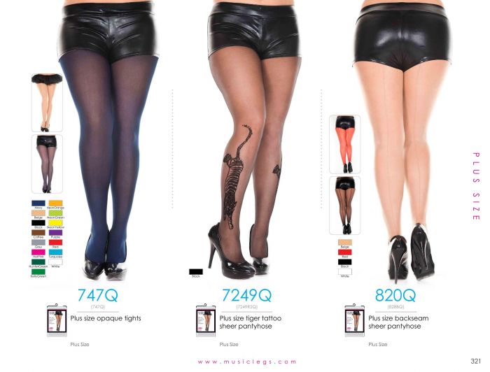 Music Legs Music Legs-hosiery Catalog 2019-321  Hosiery Catalog 2019 | Pantyhose Library