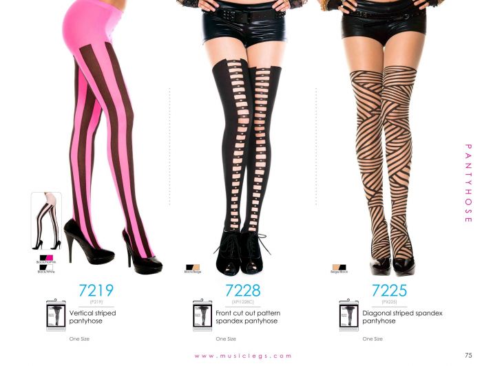 Music Legs Music Legs-hosiery Catalog 2019-75  Hosiery Catalog 2019 | Pantyhose Library