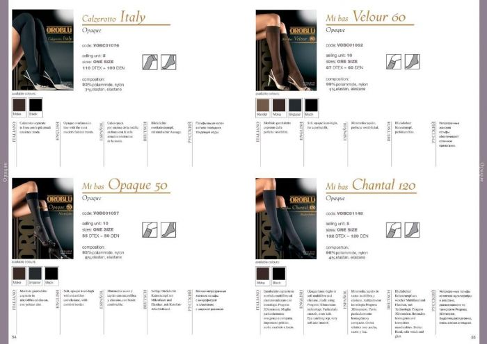 Oroblu Oroblu-basic 2012 Catalog-28  Basic 2012 Catalog | Pantyhose Library