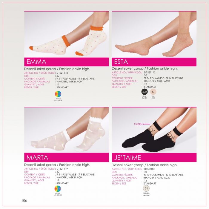 Day Mod Day Mod-2021 Kadin Katalog Aw 2021 2022-110  2021 Kadin Katalog Aw 2021 2022 | Pantyhose Library