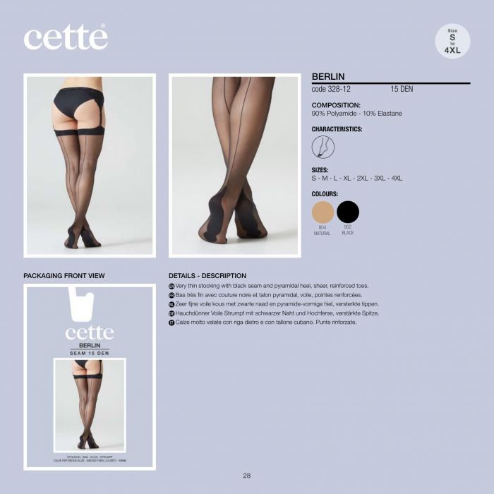 Cette Cette-catalogo Cette 2022 2023-28  Catalogo Cette 2022 2023 | Pantyhose Library