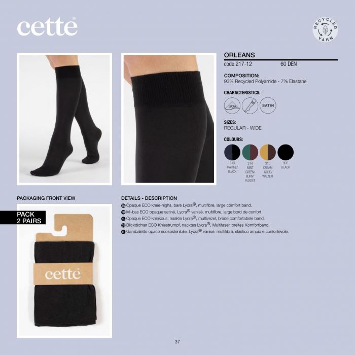 Cette Cette-catalogo Cette 2022 2023-37  Catalogo Cette 2022 2023 | Pantyhose Library