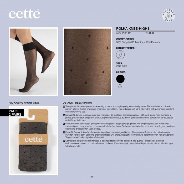 Cette Cette-catalogo Cette 2022 2023-36  Catalogo Cette 2022 2023 | Pantyhose Library