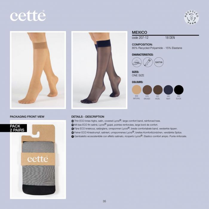 Cette Cette-catalogo Cette 2022 2023-35  Catalogo Cette 2022 2023 | Pantyhose Library