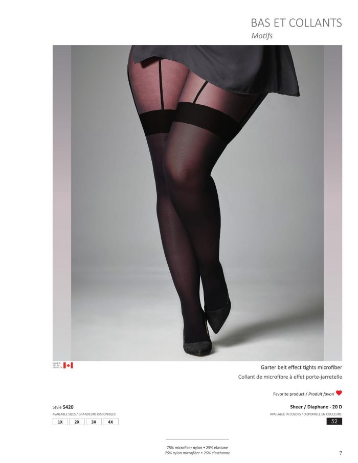 Mondor Mondor-collection Mode 2020 Collants Taille Plus-9  Collection Mode 2020 Collants Taille Plus | Pantyhose Library