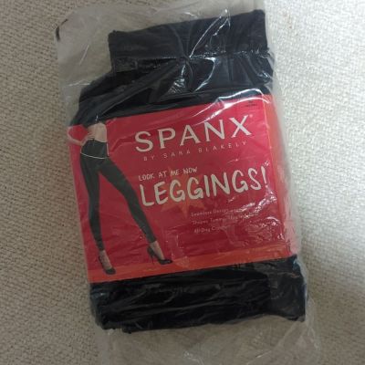 Spanx by Sarah Blakely Black Seamless High Rise Leggings L