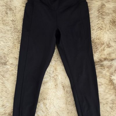 Victoria’s Secret Pink Active Ultimate Leggings Black Ankle Legging Sz Small