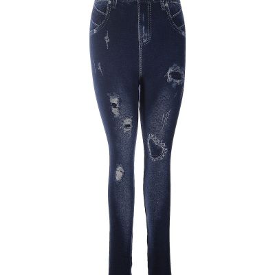 Leggix Women Blue Leggings One Size