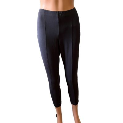 J. Jill Ponte Knit Leggings Athleisure Workout Comfortable Stretchy Med Petite