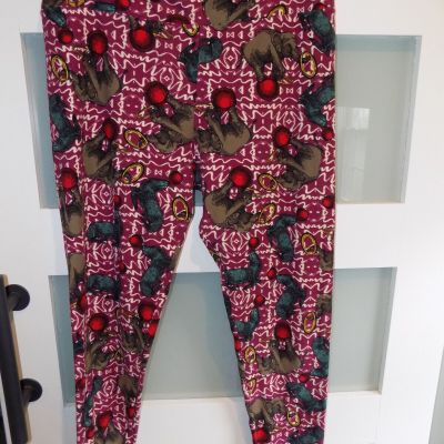 LuLaRoe Circus Elephant Leggings Size T/C Women's