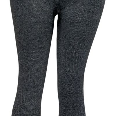 Anybody Jacquard Smoothing Legging Women's Leggings Sz S Gray