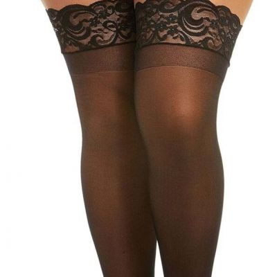 Dreamgirl womens Sheer Thigh High SocksSheer Thigh High Socks