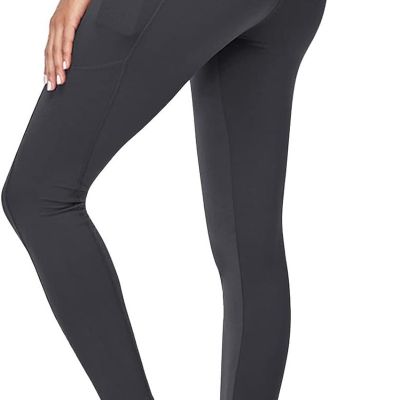 Leggings with Pockets for Women - Soft Opaque Slim High Waisted Tummy Control Yo