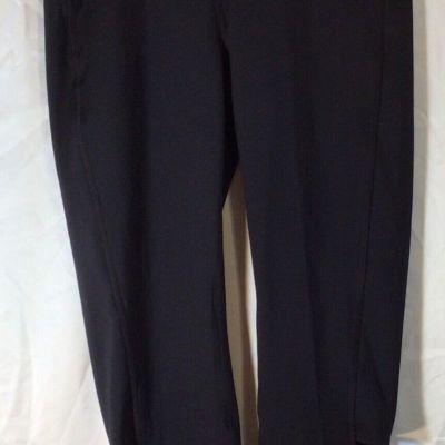 ideology capri leggings women's size small black cutout   yoga workout athletic