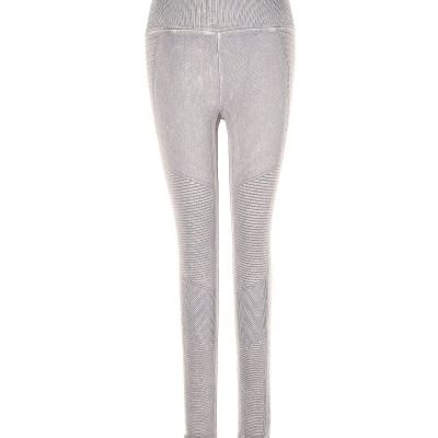 Avocado Women Gray Leggings XS